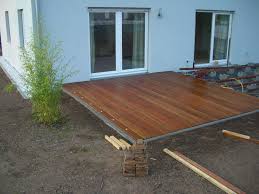 Bau Einer Holzterrasse Bauanleitung Zum Selber Bauen Holzterrasse Terrasse Bauen Holzterasse Garten