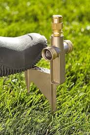 Lifetime Sprinkler Steel And Brass Made To Last Gardeners Com Garten