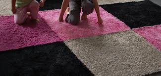Diy Living Room Rug 9 Ikea Hampen Mini Rugs Size 80x80 Cm Taped Together At The Back With Duckttape Fast Living Room Diy Rugs In Living Room Girls Room Rugs