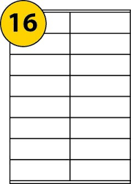 I have self adhesive labels, 2 per. 24 Labels Per Sheet Template Free Templates