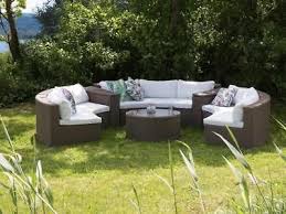 Runde Rattan Gartenmobel Lounge Braun Weiss Sitzgarnitur Rund Fur Terrasse Garten Ebay Garten Essgruppe Outdoor Sofa Sitzlounge Garten