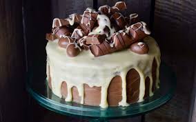 Kinderschokolade Torte Als Drip Cake Rezept Fur Den Thermomix Rezept Kinderschokoladen Kuchen Kinderschokolade Kinder Schokolade