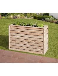 Mr Gardener Hochbeet Schmal 120x40x80 Cm Larche Hagebau De Hochbeet Hochbeet Larche Balkon Selber Bauen