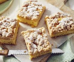 Apfel Streusel Kuchen Vom Blech Rezept Streusel Kuchen Lebensmittel Essen Apfelstreusel