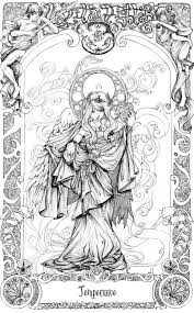 Here you can explore hq tarot transparent illustrations, icons and clipart with filter setting like size, type, color etc. Tarot Lf Temperance By Blinkgdl On Deviantart Witch Coloring Pages Tarot Cards Art Detailed Coloring Pages