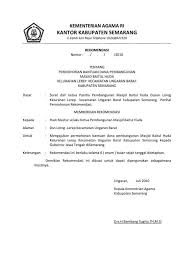 Contoh Surat Pengantar Permohonan Rekomendasi Aparat Pemerintahan Surat Pedesaan Proposal