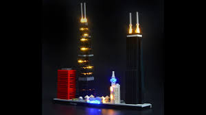 Contact lego architecture on messenger. Briksmax Light Kit For Lego Architecture Chicago 21033 Youtube