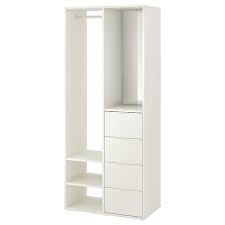 Sundlandet Kleiderschrank Offen Weiss Ikea Osterreich In 2020 Offene Garderobe Kleiderschrank Und Offene Regale