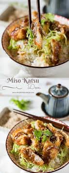 Miso Katsudon Recipe Recipes Japanese Diet Cooking