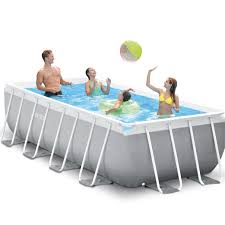 Intex 3m X 1 75m X 0 8m Prism Frame Rectangular Pool Set 26784 Buy Intex 26784 Prism Frame Pool 3m X 1 75m X 0 8m Rectangular Pool Product On Alibaba Com