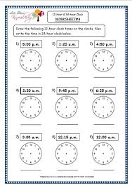 Grade 4 Maths Resources 7 1 Time 12 Hour 24 Hour Clock Printable Worksheets 24 Hour Clock Worksheets Clock Worksheets Time Worksheets