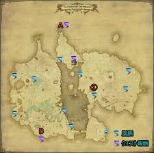Ff14攻略 低地ドラヴァニアの風脈マップ クエスト Ff14攻略 ぷりしすの部屋 Ff11 Ff14