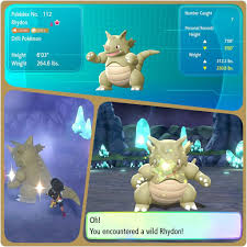 Shinyrhydon Pokemonletsgo Shinypokemon In 2020 Pokemon Shiny Pokemon Pokemon Live