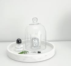 Large Round Marble Tray Marble Tray Decor Inspiration Board Marble Decor