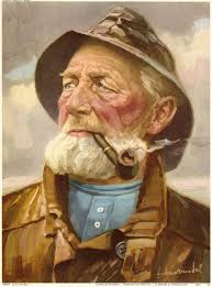 Google Image Result For Http Img3 Etsystatic Com 000 0 5566515 Il Fullxfull 216005207 Jpg Sea Captain Vintage Art Prints Old Fisherman