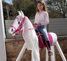 Holzpferd Weiss Wooden Horse Wooden Rocking Horse Rocking Horses Painted