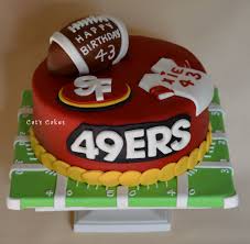 49ers Cake 49ers Cake Birthday Cakes For Men San Francisco 49ers Cake
