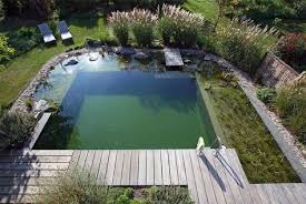 Projekt 1 Schwimmteich Naturpool Gartenteich Lauterwasser Gartenbau Landschaftsbau Benningen Ludwigsburg Naturschwimmbecken Schwimmteich Natur Pool