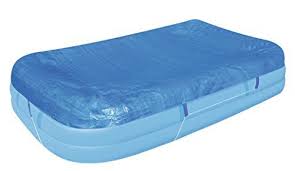 Bestway Bache 4 Saisons Pour Piscine Gonflable Deluxe Family 305 X 183 X 56 Cm Pool Cover Outdoor Storage Boxes Patio Storage