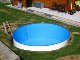 12 Stahlwandpool In Erde Einlassen Pool Einbauen Pool Gartengestaltung