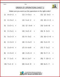 Pemdas Rule Worksheets Pemdas Worksheets Pemdas Order Of Operations