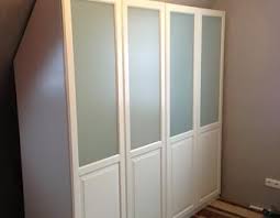 Pax In Der Dachschrage Dachboden Renovierung Kleiderschrank Fur Dachschrage Schrank Dachschrage