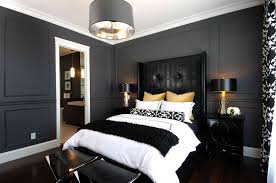Black Furniture Interior Design Photo Ideas Contemporary Style In The Bedroom With Black Leathe Black Bedroom Design Bedroom Interior Interior Design Bedroom