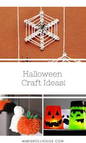 Diy Halloween Decor Craft Ideas Diy Halloween Decorations Halloween Crafts Decorations Halloween Decorations For Kids