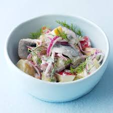 Heringssalat Mit Kartoffeln Und Frischen Apfeln Heringssalat Leckere Gesunde Rezepte Rezepte