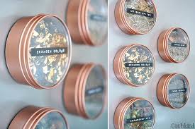 Ikea Hack Kupfer Magnetdosen Cuchikind Ikea Hack Porta Tempero Magnetico Diy Faca Voce Mesmo
