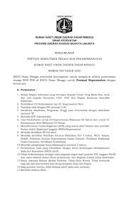Kami hadir sebagai rsud milik pemerintah daerah provinsi dki website ini memberi gambaran singkat keadaan dan perkembangan rsud pasar rebo sejak cikal bakal berdirinya pada tahun 1945 sebagai pos p3k. Rekrutmen Non Pns Rsud Pasar Minggu Dinkes Prov Khusus Dki Jakarta Bulan Maret 2020 Rekrutmen Lowongan Kerja Bulan Februari 2021