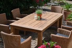 Teak Sitzgruppe Garten Garnitur Tisch 200x100 Und 6 Sessel Stuhle Rattan Und Recyceltes Teak Java 6 Online Kaufen Bei Woonio Sitzgruppe Rustikale Tische Stuhle