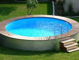 Stahlwandpool Rund Diy Schwimmbad Stahlwandpool Rund Hinterhof Pool Landschaftsbau