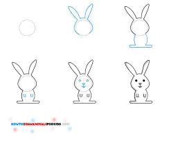 How To Draw A Bunny For Kids Jpg 620 527 Pixels Easy Bunny Drawing Bunny Drawing Draw Animals For Kids