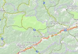 Température, pluie/neige, vent, humidité, pression,. Michelin Altenberg An Der Rax Map Viamichelin
