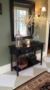 4 39 Foyer Painted Floor Makeover Home Decor Foyer Decor Foyer Furniture