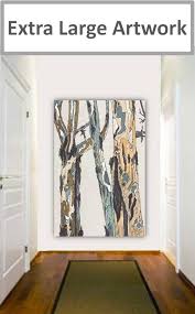 Extra Large Oversized Wall Art White Modern Rustic Birch Trees Canvas Print Pastels Tree Art Office Decor Oversized Wall Art Vertical Wall Art Rustic Art Painting