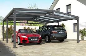 Ein Alu Carport Der Marke Rexoport 5 12m X 5m In Anthrazit Mit Transparenten Rexoclear 16mm Pc Stegplatten Ein Sicherer Unters Carport Pergola Carport Pergola