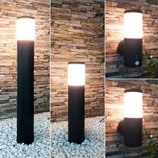 Aussenleuchte Bewegungsmelder E27 Wandlampe Standleuchte Gartenleuchte Schwarz Ebay Standleuchte Aussenleuchte Bewegungsmelder Wandlampe