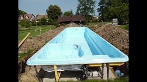 8 Poolsfactory Group Gfk Pool Schwimmbecken Poolmontage Im Garten Bauanleitung Pool Bauen Youtube