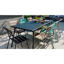 Par sa structure ludique, cet. Salon De Jardin Fermob Monceau Acier 6 Personnes Raviday Jardin