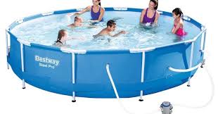 Bestway Steel Pro 12 X 30 Frame Pool 125 99 Retail 249 99 20 Kohl S Cash Bestway Diy Swimming Pool Pool