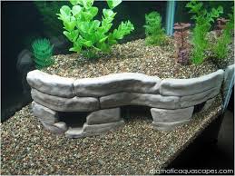 Diy Aquarium Decore Stone Terraces Diy Aquarium Diy Fish Tank Fish Tank Themes
