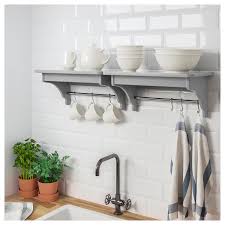 Tornviken Wandregal Grau Hier Bestellen Ikea Deutschland Kuchenwandregale Regalwand Kuchen Wandregal