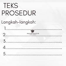 27 Contoh Teks Prosedur Protokol Sederhana Kompleks