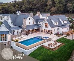 Luxury Home Magazine Nashville On Instagram Congratulations To Our Exclusive Pool Partn House Designs Exterior House And Home Magazine Home Exterior Makeover
