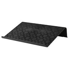 Brada Laptop Support Black 16 1 2x12 1 4 Ikea Laptop Stand Ikea Computer Desk Ikea
