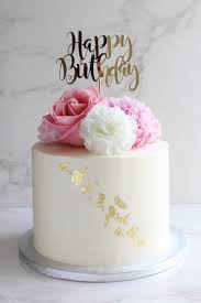 Birthday Cake With Fresh Flowers Fresh Flower Cake Birthday Cake With Flowers 70th Birthday Cake