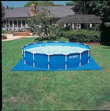 Metal Frame Swimming Pool Set Round Piscinas Caseiras Casas Piscina