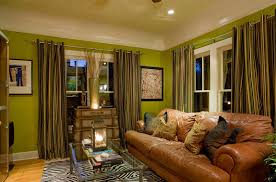 Curtain rods can either frame a room or they can be made to visually disappear. Colors That Go With Green Great Color Combinations